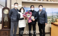보령시 대천2동 상록회, 모범통장 선정
