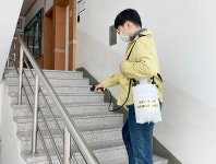 청주시 복대1동, 청사내 코로나19 예방 방역활동