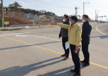 박철완 청주시 흥덕구청장, 도로시설물 점검