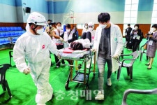 당진시, 코로나19 백신 접종 모의훈련 실시