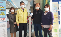 음성군 맹동면 쌍정1리 연중희 이장, 열화상 단말기 기증