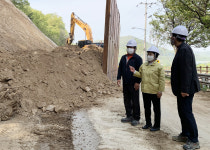 윤순진 청주시 서원구청장, 재해복구사업 현장 점검