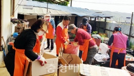 공주시 우성면 자원봉사단, 청소활동