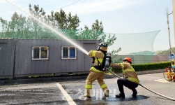 계룡소방서, 신임 소방관 적응 실무훈련