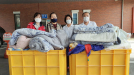 충주 수안보상록호텔, 홀몸노인 세탁봉사