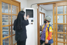 청주시 흥덕구 주민복지과, 폭염대비 경로당 에어컨 점검