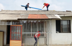 충주시 주덕신협 한마음봉사회, 저소득 홀몸노인 집수리 봉사활동