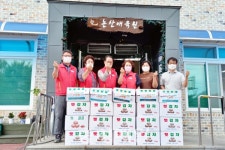 논산시 취암동주민자치회 사랑의 감자 수확했어요