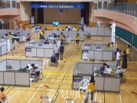 부여군, 코로나 백신 46.4% 1차 접종