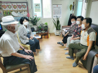 청주시 수곡1동, 경로당 현장점검 및 방역수칙 안내