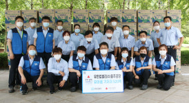 유한킴벌리㈜ 충주공장, 영유아용 기저귀 기탁