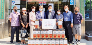 충주시 교현2동 주민자치위, 경로당에 소화기 지원