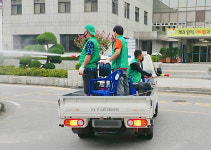 청주시 사직2동 새마을협의회, 코로나19 집중방역