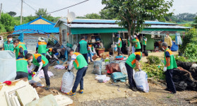 당진시 자율방재단, 홀몸노인 주거환경 개선에 구슬땀