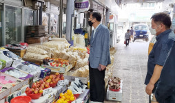 보은교육청, 전통시장 장보기 행사