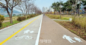 세종시, 금강 제방도로 보행·자전거 이용 개선