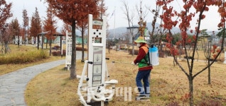 천안 신안동, 도솔광장 등 방역소독