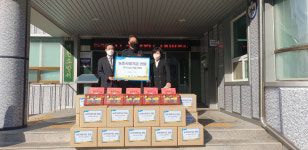 제천농협, 소방서·보건소에 오곡밥 세트 기증
