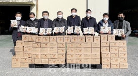부여 규암농협 떡국떡 지원