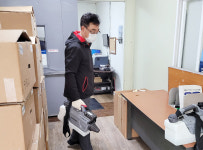 특수임무유공자회 청주시지회, 특별방역 실시