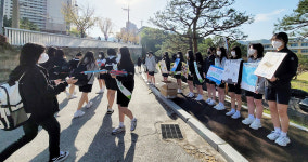 충주예성여중, 생명존중·자살예방 캠페인 전개