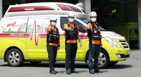 계룡소방서 119구급대원들 고맙습니다