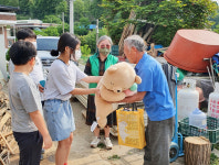 청주시 남일면 새마을부녀회·남일초, 효 편지쓰기 행사 진행