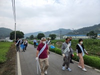 충주시 살미면 직능단체, 함께 걸으며 만드는 깨끗한 동네