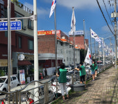 청주시 금천동, 나라사랑 태극기 달기 운동 전개