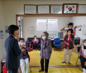 천안 성정1동 김옥이 신임 동장, 13곳 경로당 순회 방문
