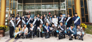 충북교육연구정보원, 쓰담달리기 청렴 봉사활동