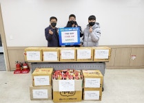 늘품태권도, 청주시 용암1동 저소득층 라면 후원