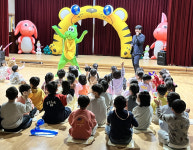 보령창미유치원 원아들 신나는 공룡마술쇼 속으로