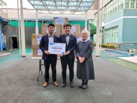 삼성미라클안과, 천안시노인종합복지관에 후원물품 전달