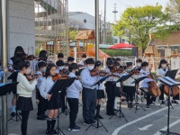 충북 증평군 증평초등학교 행복한 등굣길 연주회