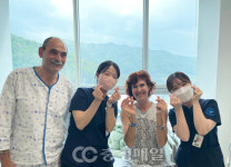버스전도 입원 이스라엘 관광객, 충주의료원에 감사 편지