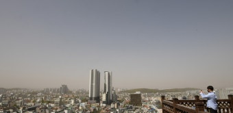 충청권 황사 위기경보 '주의'