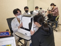 충주성모학교, 서울성모병원서 무료 안과 검진
