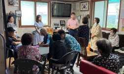 충북 충주시 호암직동, 경로당 안전 확인