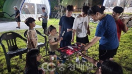 충북 보은국민여가캠핑장 시범운영 인기…내달 정식 개장