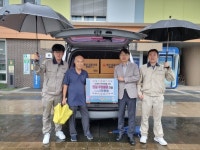 ㈜광일, 충남 아산 온양6동 소외계층 지원 선물세트 후원