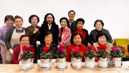 충북 충주시 지현동 지사협, 나만의 반려식물 만들기 진행