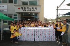 충북 영동 적십자봉사회 사랑의 김장 나눔