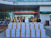청주청원라이온스클럽, 목령종합사회복지관 김장김치 전달