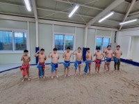 충북 음성군 용천초등학교 천하장사 씨름 관 개관