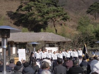 단재 신채호 선생 탄신 144주년 기념식, 선생 생가지에서 조용하게