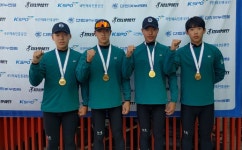 대전만년중 카누부, 전국 카누 경기대회 금빛