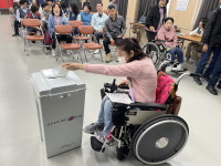 충남 홍성군장애인종합복지관, 장애인 유권자와 함께하는 모의투표 체험 진행