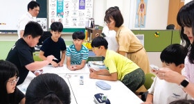 청주 청남농협, 신송초등학교서 1사1교 금융교육