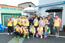 삼마니인삼고을 | 금산군인삼고을봉사반, 10개 마을 봉사활동 마무리